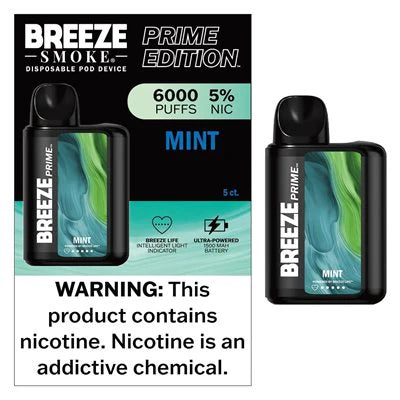 BREEZE PRIME 6000 PUFFS