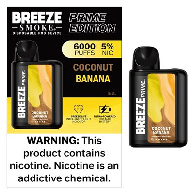 BREEZE PRIME 6000 PUFFS