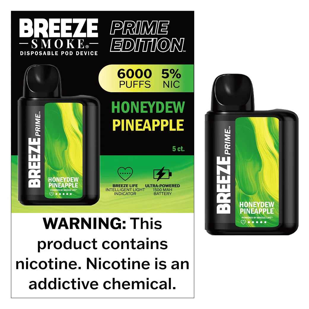 BREEZE PRIME 6000 PUFFS