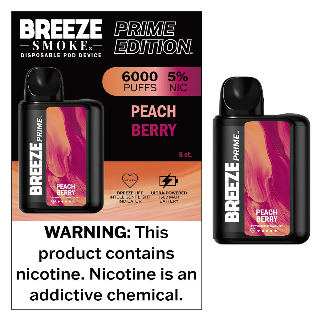 BREEZE PRIME 6000 PUFFS