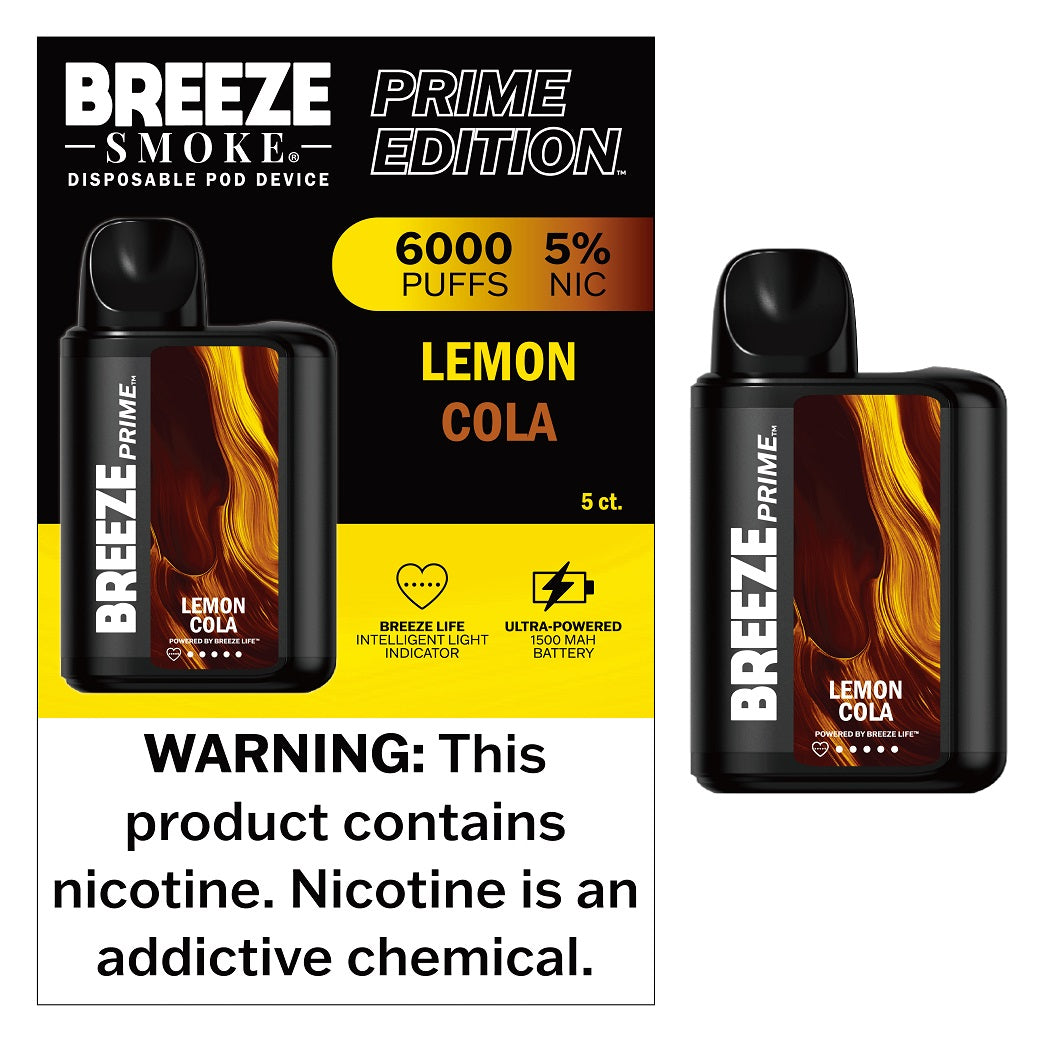 BREEZE PRIME 6000 PUFFS